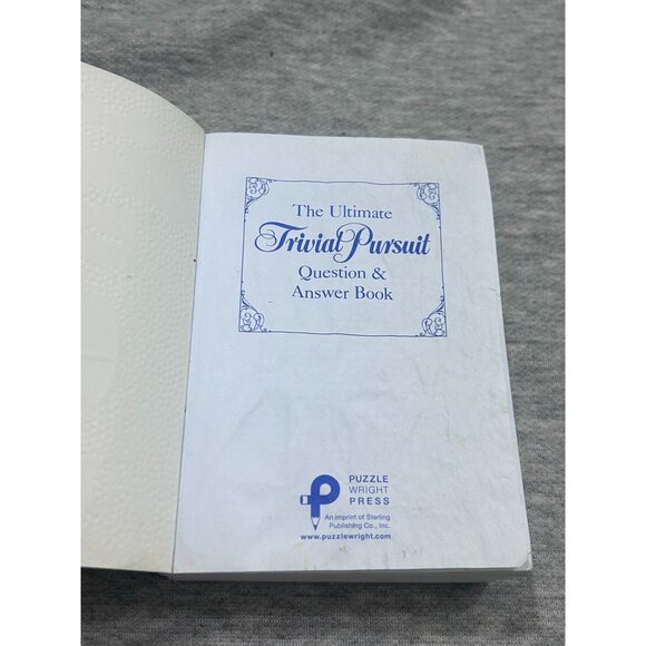 The Ultimate Trivial Pursuit Question and Answer Book by Hasbro Editors Paperbac - Picture 2 of 8